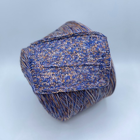 Авторская смотка (пр.Италия), 250м/100гр. 100%Меринос , цвет-Ночной город, арт-33600