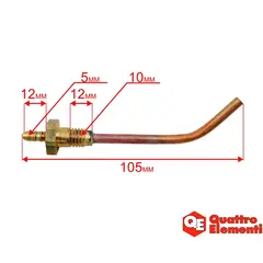 Патрубок QUATTRO ELEMENTI QE15D/25D/40D/70D насоса (TK8-000-038)