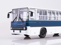 Ikarus-260 white-blue Soviet Bus (SOVA) 1:43