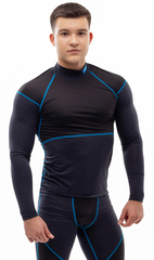 Кофта термобелье KV+ Julier man pro-wind-tech black, 21U121