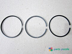 Кольца поршневые, комплект на 1 поршень, 1-й ремонт / PISTON RING KIT АРТ: UPRK0002B