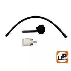 Шланг топливный UNITED PARTS для бензопил 25 куб.см. в сборе (90-0831)