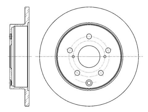 Диск тормозной G-brake  GR-01693