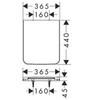 Hansgrohe 60150450 EluPura Original Q Сидение для унитаза с микролифтом, с верхним креплением, белый