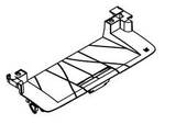 Крышка картриджа в сборе с выходным лотком HP LJ M28 (RM2-2515) OEM
