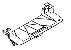 Крышка картриджа в сборе с выходным лотком HP LJ M28 (RM2-2515) OEM
