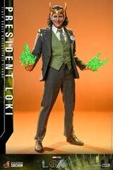 Фигурка Hot Toys Marvel Loki: President Loki (Бамп)