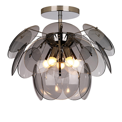 Люстра 3015/5PL Smoked glass