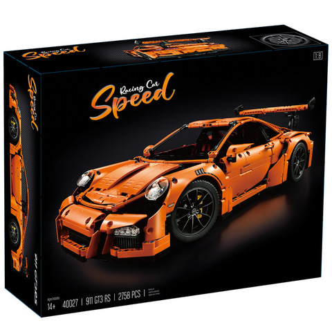 Конструктор 40027 Porsche 911 GT3 RS оранжевый