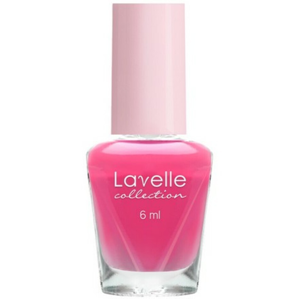 Lavellecollection Лак миниколор тон 075 розовый неон  6 мл