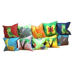 Напольные подушки Африка 10шт