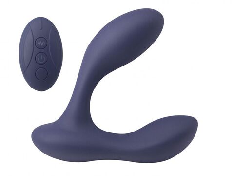 Синий массажер простаты с двумя моторами P-Bliss - Lola Games Spice It Up 8022-03lola