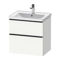 DE435401818 Duravit D-Neo Тумбочка подвесная, 634x452хh625 мм, 2 ящика, цвет: Белый матовый (для раковины 236765) фото