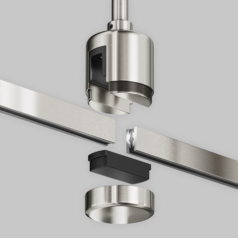 Крепление потолочное Medium 360мм с прямым коннектором питания Maytoni FLARITY TRA158C-IPCL1-PT