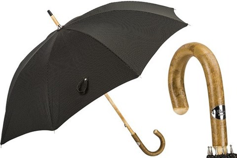 Зонт-трость Pasotti Elegant Solid Stick Ash Umbrella, Италия