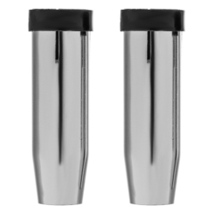 Сопло газовое 16, длина 57мм, 2 шт для MIG горелки тип 24 Denzel