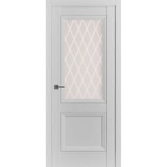 Купить Межкомнатная дверь Classico-83 Shellac Grey остеклённая