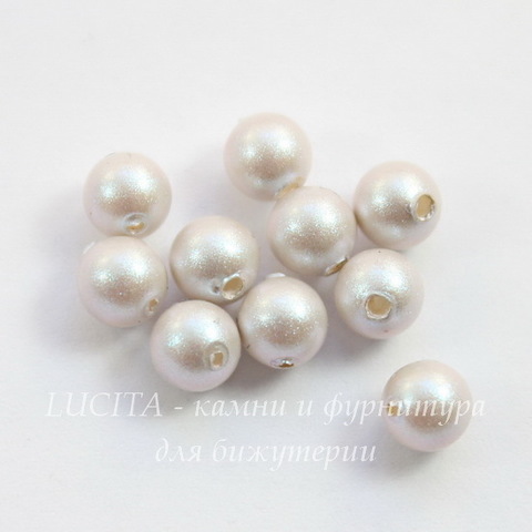 5810 Хрустальный жемчуг Сваровски Crystal Iridescent Dove Grey круглый 4 мм, 10 штук