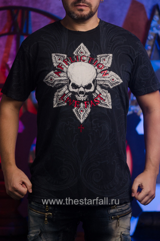 Affliction | Футболка мужская TWIST TEE A1120T перед