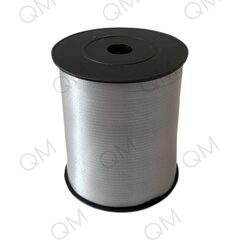 Лента декоративная полипропиленовая 0.5 см х 500 м (серебро)
