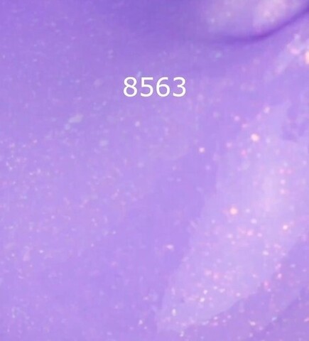 RuNail Моделирующий УФ-гель с хлопьями Юки 8563, 15г