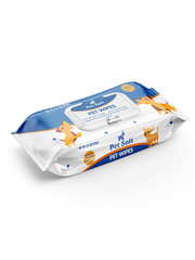 Pet Soft влажные салфетки для животных 100шт в упаковке