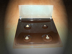 Щиток из матового стекла (Молоко) Ширина 460 мм Высота 200 мм