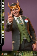 Фигурка Hot Toys Marvel Loki: President Loki (Бамп)