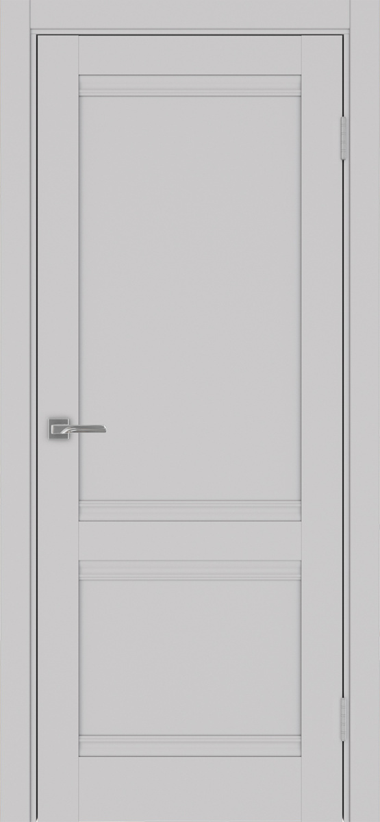Дверь межкомнатная Оптима Порте Турин 502U.11, цвет пепельный, экошпон, глухая