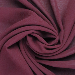 Ткань Креп Шифон, 105 гр/м2, 150 см, бордовый