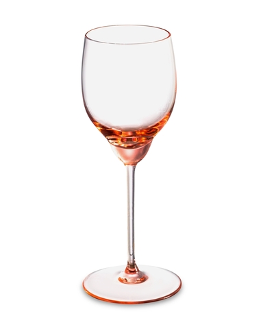 Набор бокалов для белого вина 2шт 240мл Klimchi Тени розовый