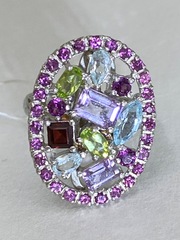 Мистерия (кольцо из серебра)