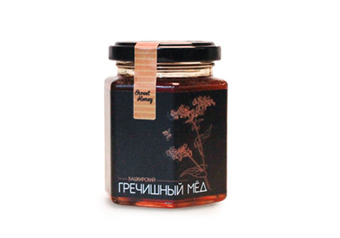 Башкирский гречишный мед Sweet Honey, 240г