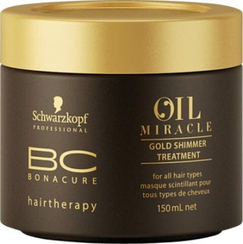 Маска Золотое Сияние с аргановым маслом Schwarzkopf BC Bonacure Oil Miracle Golden Shimmer Treatment