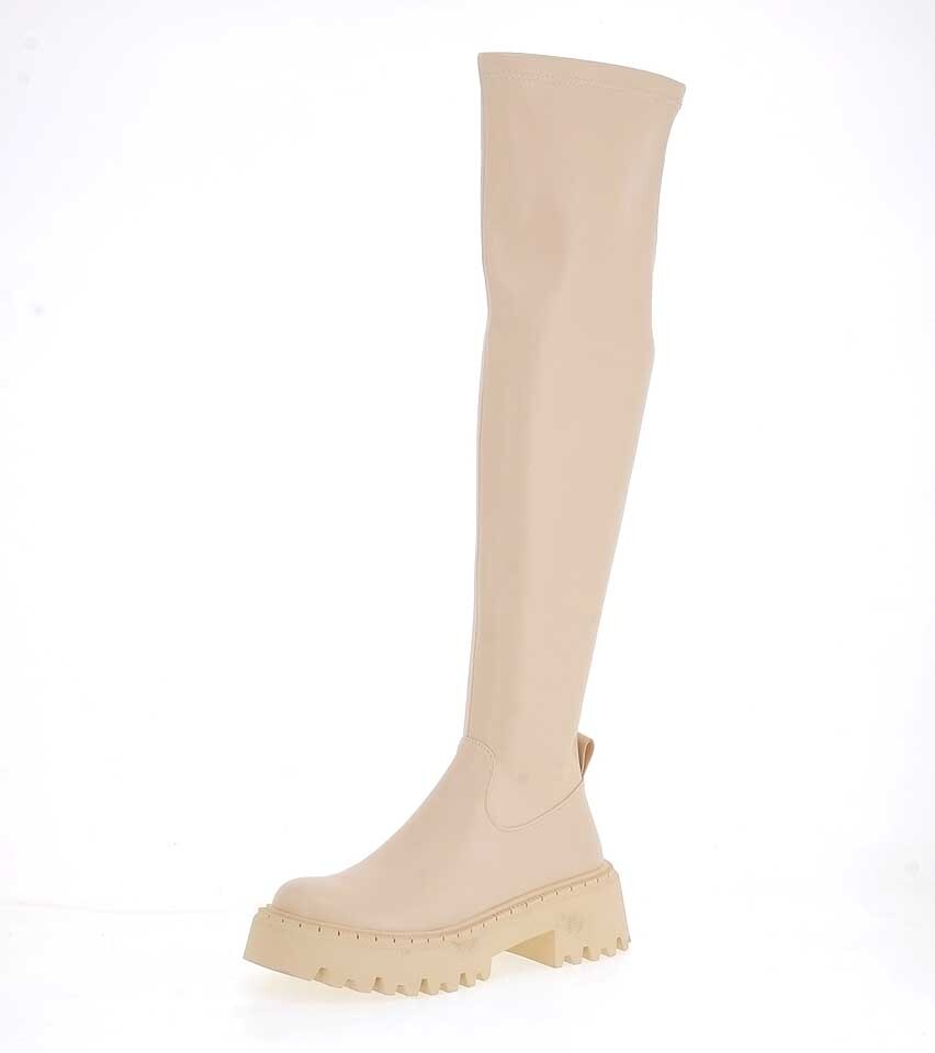 Ботфорты женские BETSY 928701/03-02 бежевые