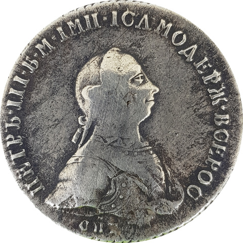 1 рубль 1762 год. СПБ НК. Петр III