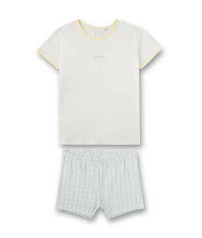 Пижама с коротким рукавом для девочки Sanetta 245417 1948