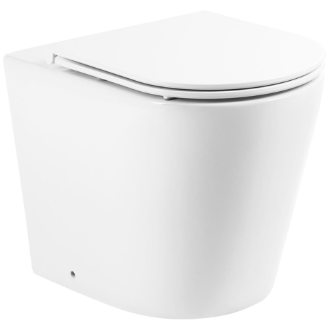 BelBagno FLAY-R BB1003CBR/BB870SC Унитаз приставной безободковый