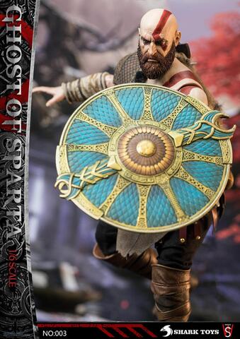 Фигурка Призрак Спарты Кратос масштаб 1/6 Бог Войны