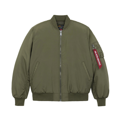 Бомбер Alpha Industries MA-1 Oxford Logo OG-107 Green (Зеленый)
