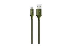 Кабель TTEC AlumiCable Micro USB Charge/Data Cable, 120см, хаки зеленый