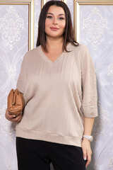 Блуза Вэнсдей (бежевая) Б14818-4М LT Collection