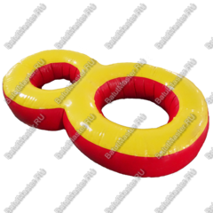 Надувной водный аттракцион "Водная восьмерка" 2,1*1,3*0,6 м