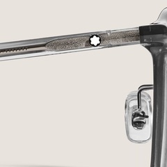 Солнцезащитные очки в серой оправе из ацетата