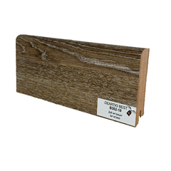 Плинтус МДФ Деартио B302-18 Дуб антрацит 80х16х2050