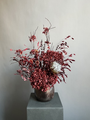 Композиция в кашпо Хасмантиум