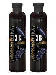 Сок черной смородины Кубаночка 0,75л ст/б