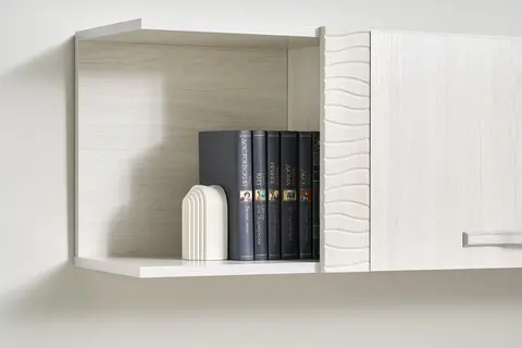 Полка Монако АН- 07 ясень белый