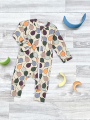 Комбинезон Mjölk Sleep and Play Шарики, на манжетах