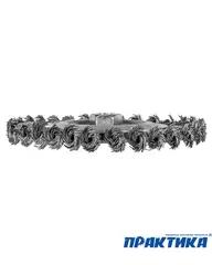 Кордщетка для МШУ радиальная витая ПРАКТИКА 175 мм, М14 (242-670)